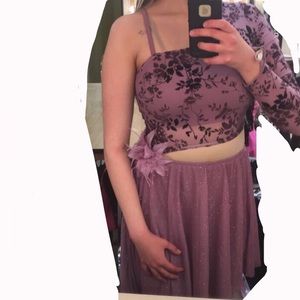 Sparkly Floral Lace Lyrical Costume